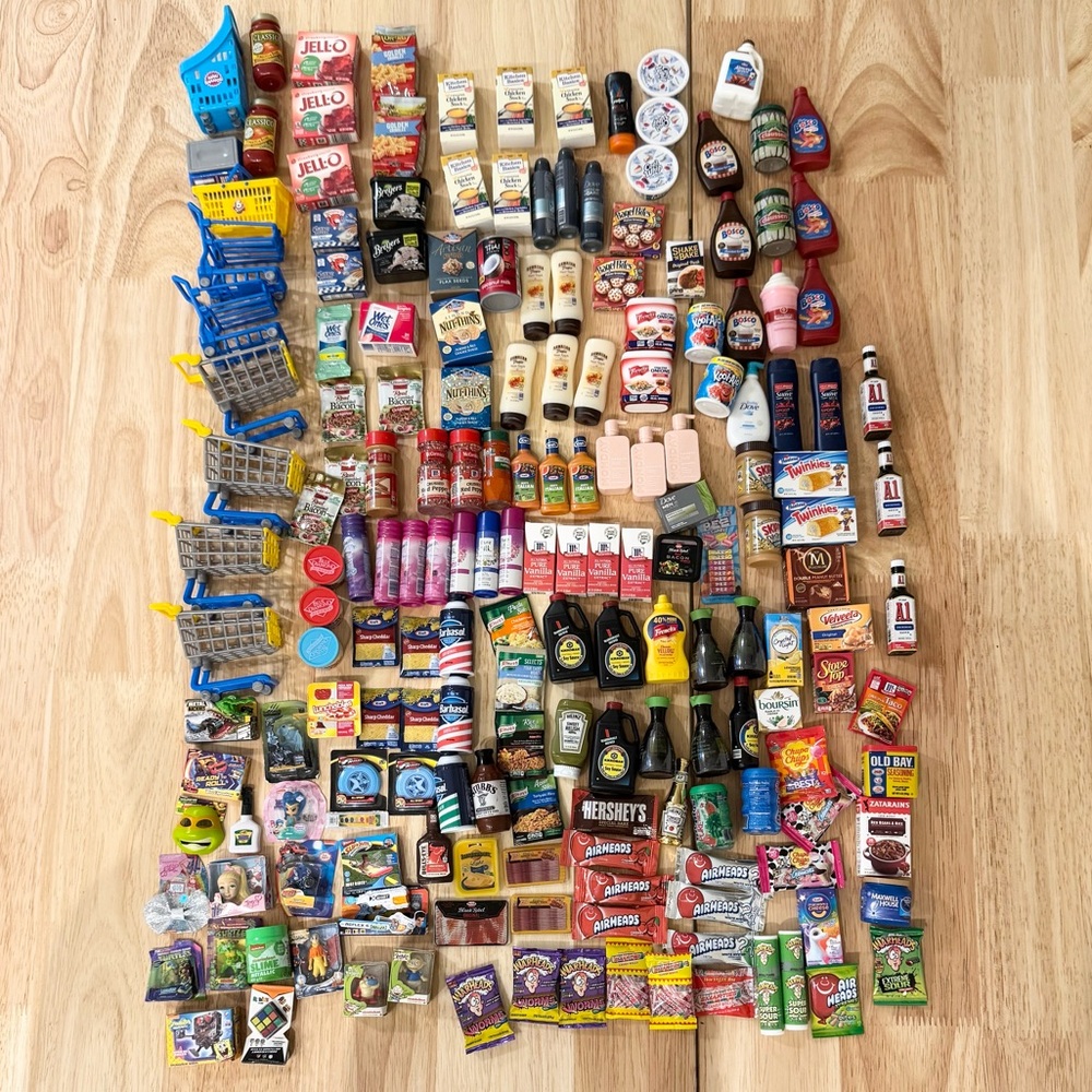 Zuru Mini Brands Series 1, 2 & Toys 123 count
